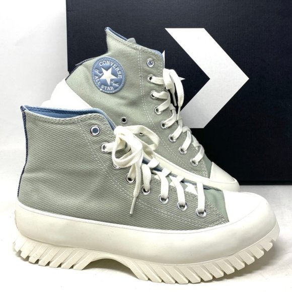 Converse Shoes - Converse Chuck Taylor Lugged 2.0 Shoes Platform Women Summit Sage Canvas A03809C